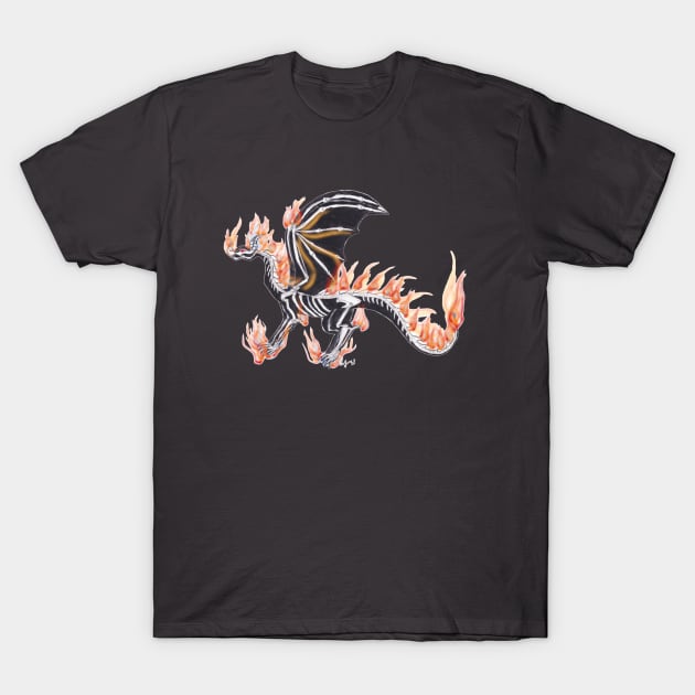 Nightmare Dragon by RJW T-Shirt by SnakeNotes